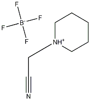 Structure of 1-(Cyanomethyl)piperidinium Tetrafluoroborate