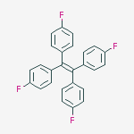 1,1',1'',1'''-ethene-1,1,2,2-tetrayltetrakis(4-fluorobenzene)结构式