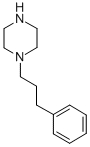 Structure of 1-(3-PHENYLPROPYL)PIPERAZINE