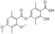 Chemical structure of DIFFRACTIC ACID