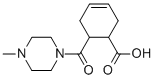 Structure of 6-(4-METHYL-PIPERAZINE-1-CARBONYL)-CYCLOHEX-3-ENECARBOXYLIC ACID