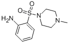 Structure of 2-(4-METHYL-PIPERAZINE-1-SULFONYL)-PHENYLAMINE