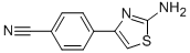 Structure of 4-(2-AMINO-THIAZOL-4-YL)-BENZONITRILE