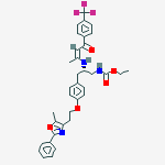 GW 6471; [(2S)-2-[[(1Z)-1-METHYL-3-OXO-3-[4-(TRIFLUOROMETHYL)PHEN YL]-1-ALLYL]AMINO]-3-[4-[2-(5-METHYL-2-PHENYL-4-OXAZO LYL)ETHOXY]PHENYL]PROPYL]-CARBAMIC ACID ETHYL ESTER结构式