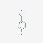 Structure of 4-(azetidin-3-yl)phenol