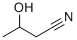 Chemical structure of 3-HYDROXYBUTYRONITRILE