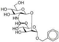 Benzyl 2-O-[2-(Acetylamino)-2-deoxy-?-D-glucopyranosyl]-?-D-mannopyranoside结构式