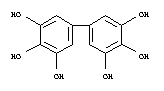 Structure of 3,3',4,4',5,5'-Biphenylhexol