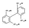 Structure of biphenyl-2,2',6,6'-tetracarboxylic acid