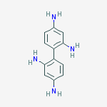 Structure of [1,1'-Biphenyl]-2,2',4,4'-tetraamine