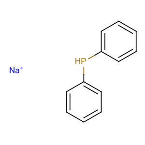 Structure of Phosphine, diphenyl-, sodium salt