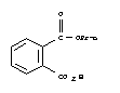 Structure of Monopropyl Phthalate