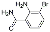 Structure of BenzaMide, 2-aMino-3-broMo-