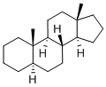 Chemical structure of 5-ALPHA-ANDROSTANE