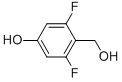 Structure of Benzenemethanol,2,6-difluoro-4-hydroxy-