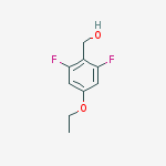 Structure of (4-ethoxy-2,6-difluorophenyl)methanol