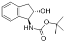 (1S,2S)-N-BOC-1-AMINO-2-INDANOL结构式