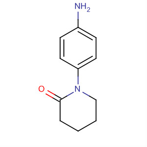 Structure of 2-Piperidinone, 1-(4-aminophenyl)-