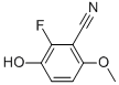 Structure of BENZONITRILE,2-FLUORO-3-HYDROXY-6-METHOXY-