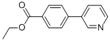 Structure of 4-PYRIDIN-3-YL-BENZOIC ACID ETHYL ESTER