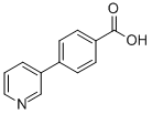 Structure of 4-PYRIDIN-3-YL-BENZOIC ACID