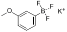Structure of POTASSIUM (3-METHOXYPHENYL)TRIFLUOROBORATE