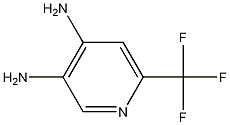 Structure of 3,4-Diamino-6-trifluoromethylpyridine
