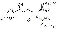Structure of Ezetimibe-13C6