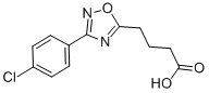 Structure of 4-[3-(4-CHLOROPHENYL)-1,2,4-OXADIAZOL-5-YL]BUTANOIC ACID
