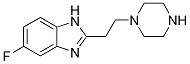 5-fluoro-2-(2-(piperazin-1-yl)ethyl)-1H-benzo[d]iMidazole结构式