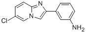 Structure of 3-(6-CHLORO-IMIDAZO[1,2-A]PYRIDIN-2-YL)-PHENYLAMINE