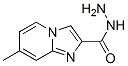 Structure of IMIDAZO[1,2-A]PYRIDINE-2-CARBOXYLIC ACID 7-METHYL-,HYDRAZIDE