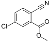 Structure of METHYL 5-CHLORO-2-CYANOBENZOATE