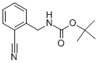 Structure of (2-CYANO-BENZYL)-CARBAMIC ACID TERT-BUTYL ESTER