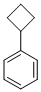 Structure of Cyclobutylbenzene