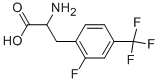 Structure of 2-Fluoro-4-(trifluoromethyl)-Dl-phenylalanine