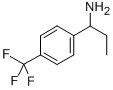 Structure of (RS)-1-[4-(TRIFLUOROMETHYL)PHENYL]PROPYLAMINE