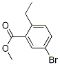 Structure of methyl 5-bromo-2-ethyl-benzoate