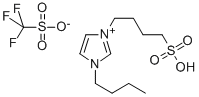 Structure of 4-(3-BUTYL-1-IMIDAZOLIO)-1-BUTANESULFONI
