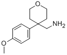 Structure of [4-(4-methoxyphenyl)oxan-4-yl]methanamine