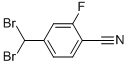 Structure of 4-(DIBROMOMETHYL)-2-FLUOROBENZONITRILE
