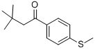 Structure of 3,3-DIMETHYL-4-METHYLTHIOBUTYROPHENONE