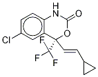 Structure of Efavirenz Related Compound B (15 mg) ((S,E)-6-Chloro-4-(2-Cyclopropylvinyl)-4-(trifluoromethyl)-2H-3,1-benzoxazin-2-one)