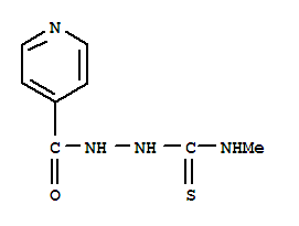 Structure of 1-methyl-3-(pyridine-4-carbonylamino)thiourea