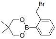 Structure of 2-[2-(BROMOMETHYL)PHENYL]-5,5-DIMETHYL-1,3,2-DIOXABORINANE