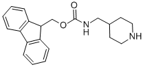 Structure of 4-N-FMOC-AMINOMETHYL PIPERIDINE
