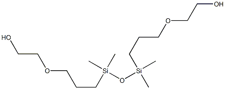 Structure of 1,3-Bis(3-(2-Hydroxyethoxy)Propyl)Tetramethyldisiloxane