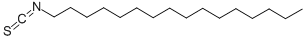 Structure of N-HEXADECYLISOTHIOCYANATE