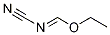 Structure of Methanimidic acid,N-cyano-,ethyl ester