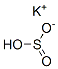 Structure of POTASSIUM BISULPHITE